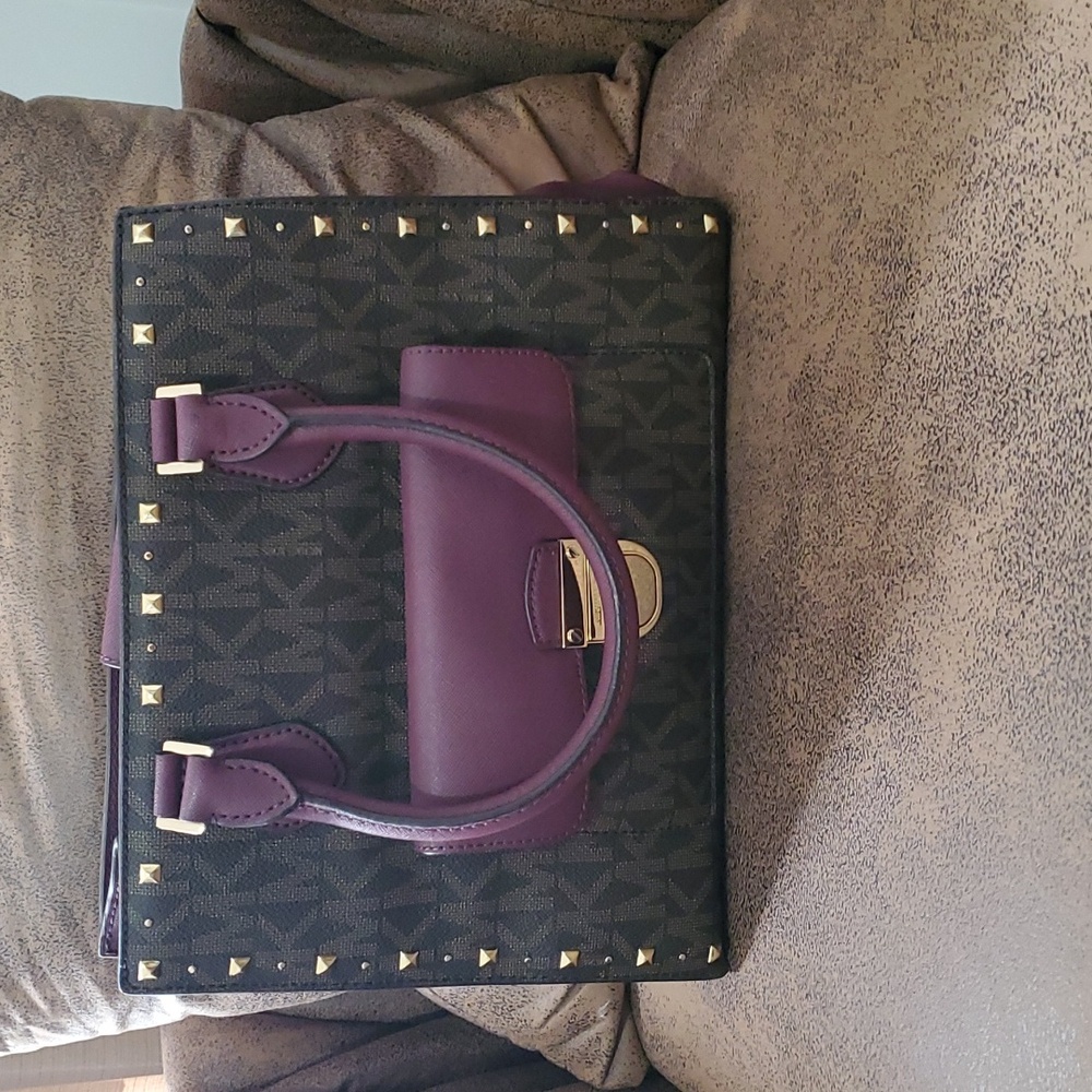 Michael kors Medium Plum Satchel